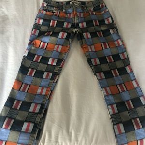 Tory Burch Plaid Preppy Pants